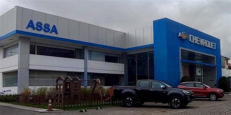 Fachada Concesionario Chevrolet