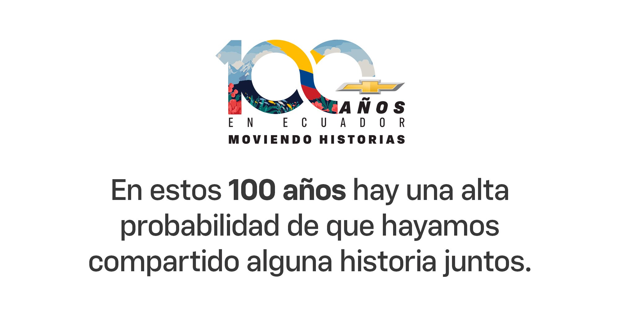 Chevrolet 100 años moviendo historias