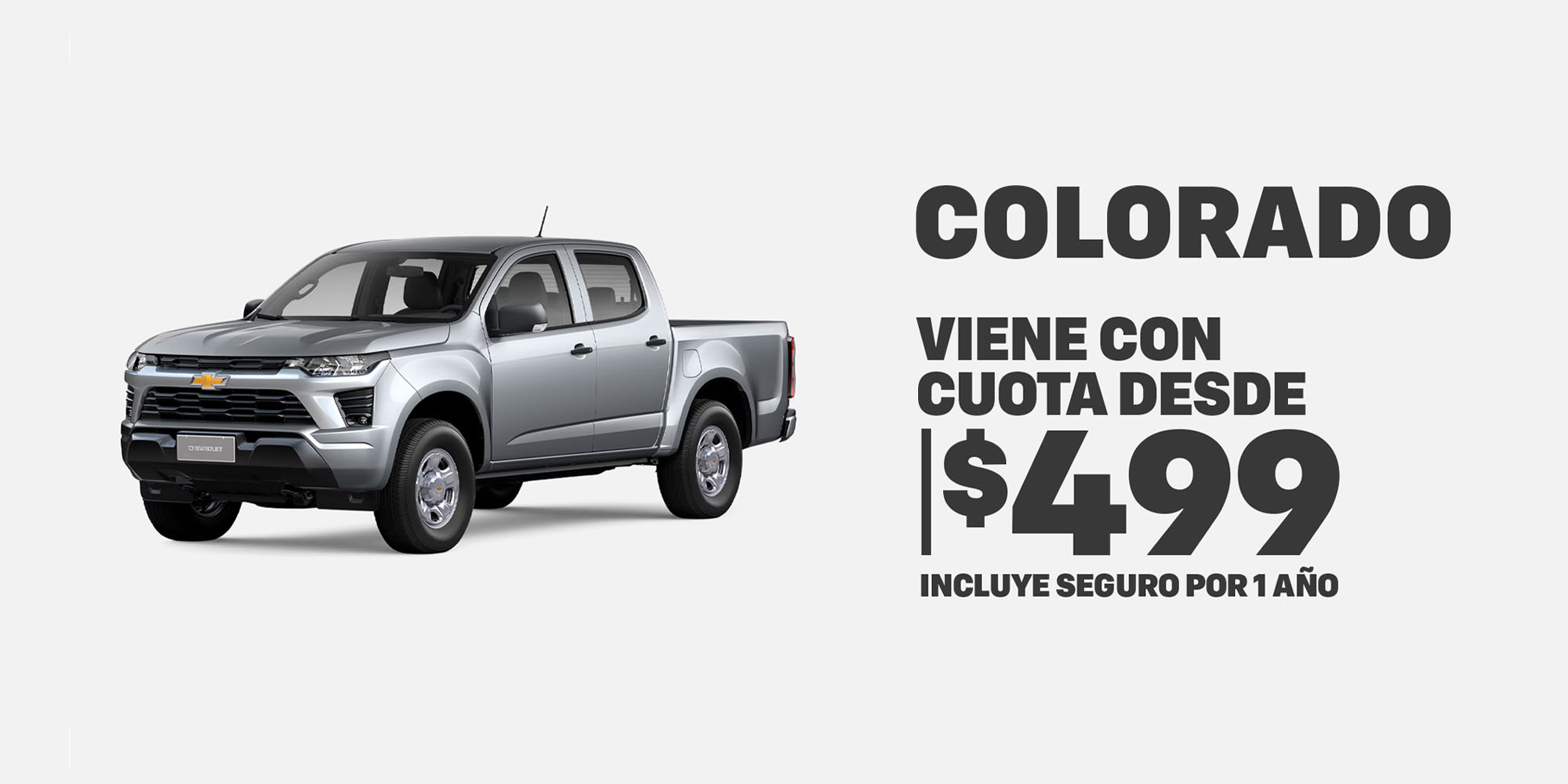 Ofertas para Chevrolet Colorado XL.