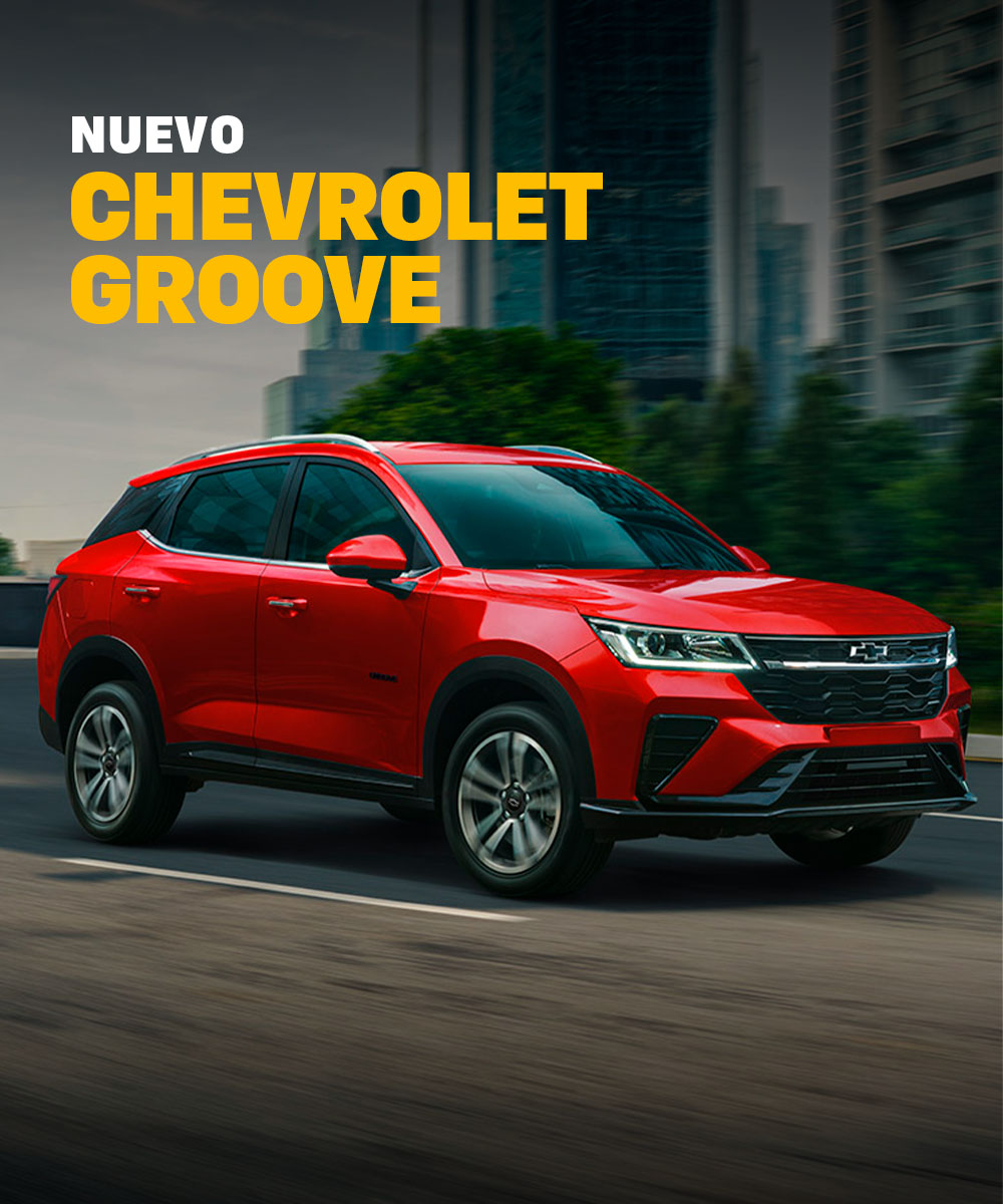 Chevrolet Groove rojo 2026