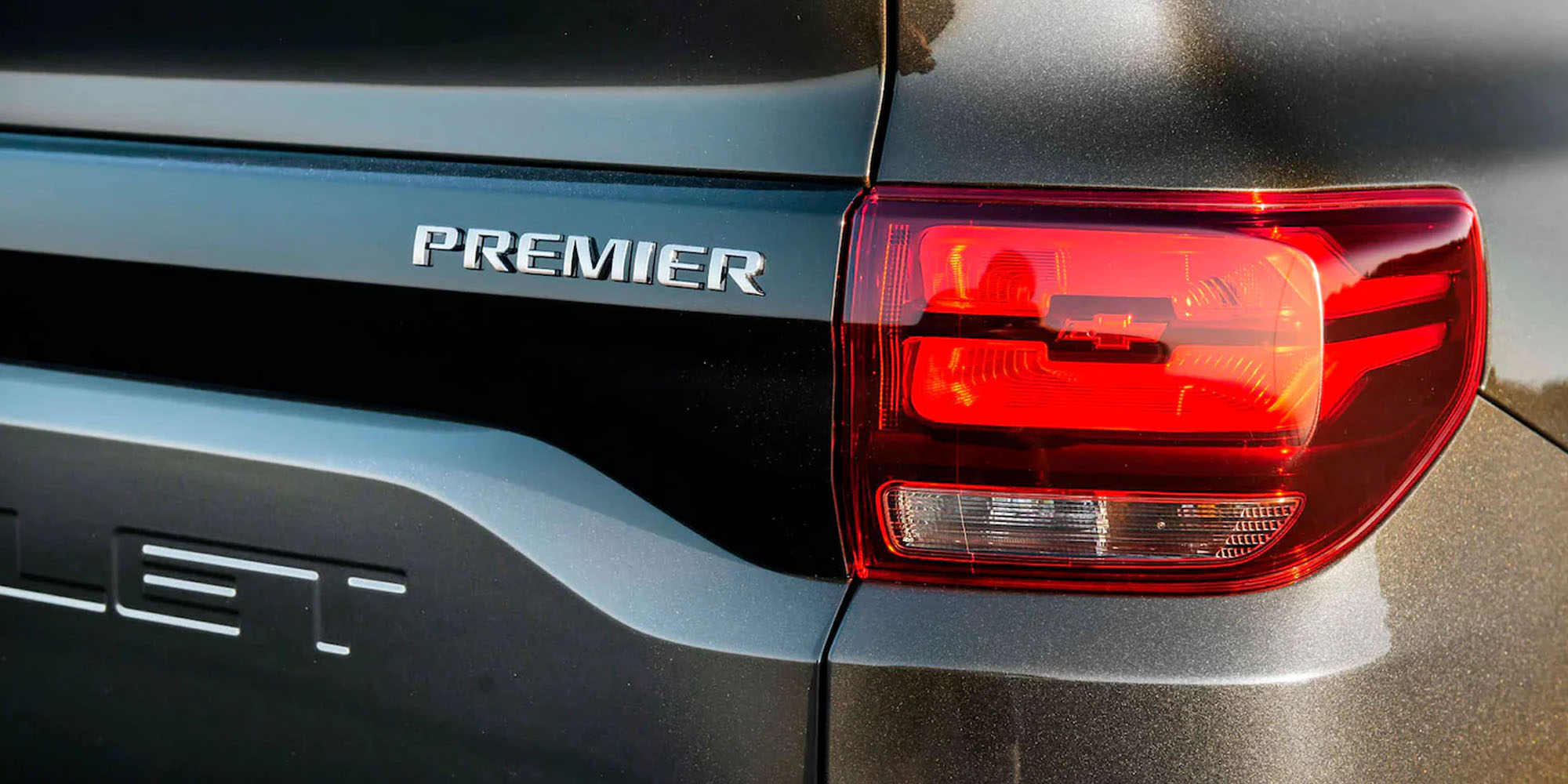 Luces posteriores de la Camioneta Chevrolet Montana Premier