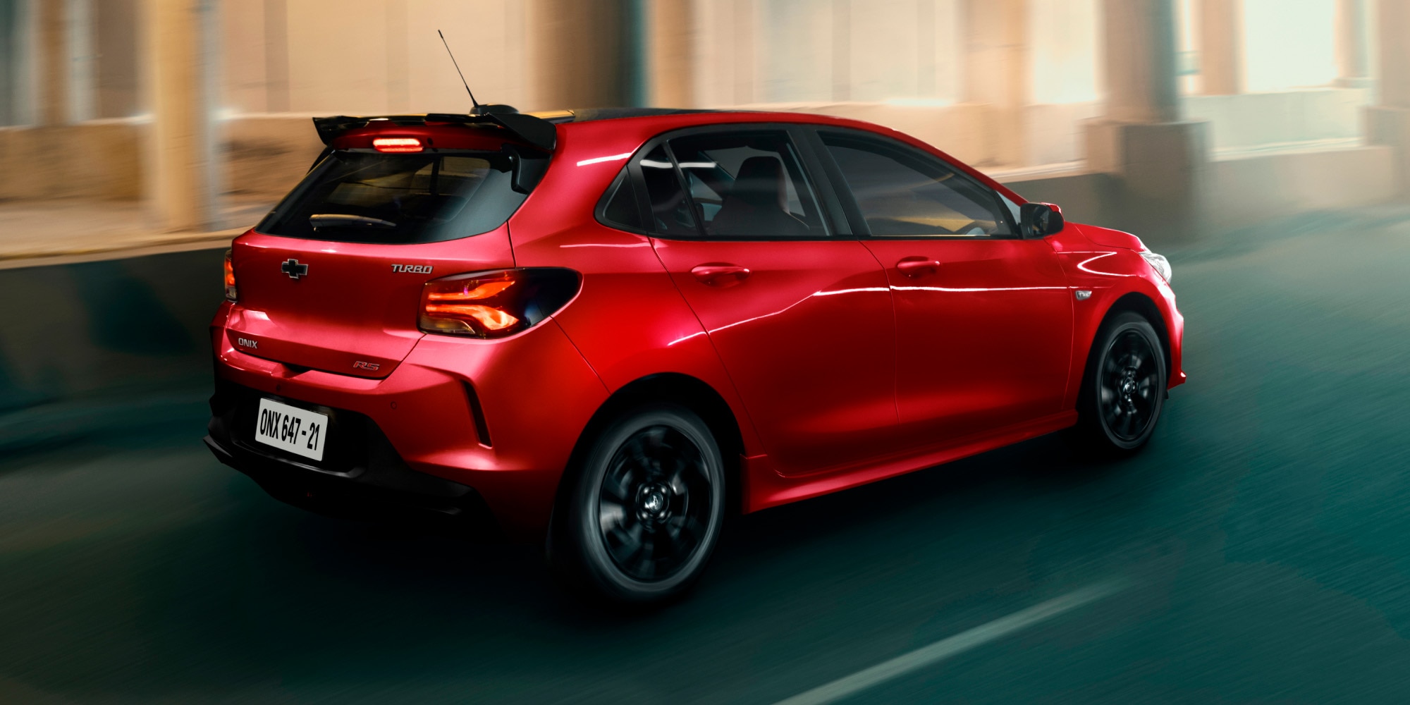 Chevrolet Onix Turbo RS - Explora la ciudad protegido