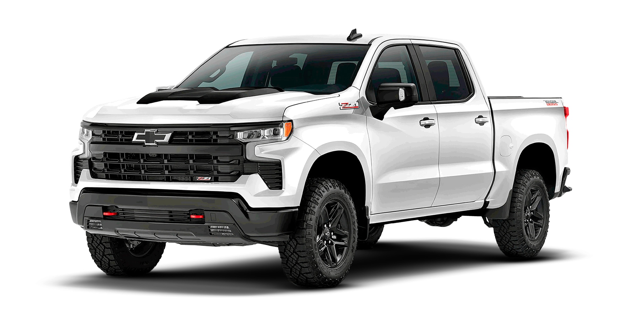 Chevrolet Silverado blanco