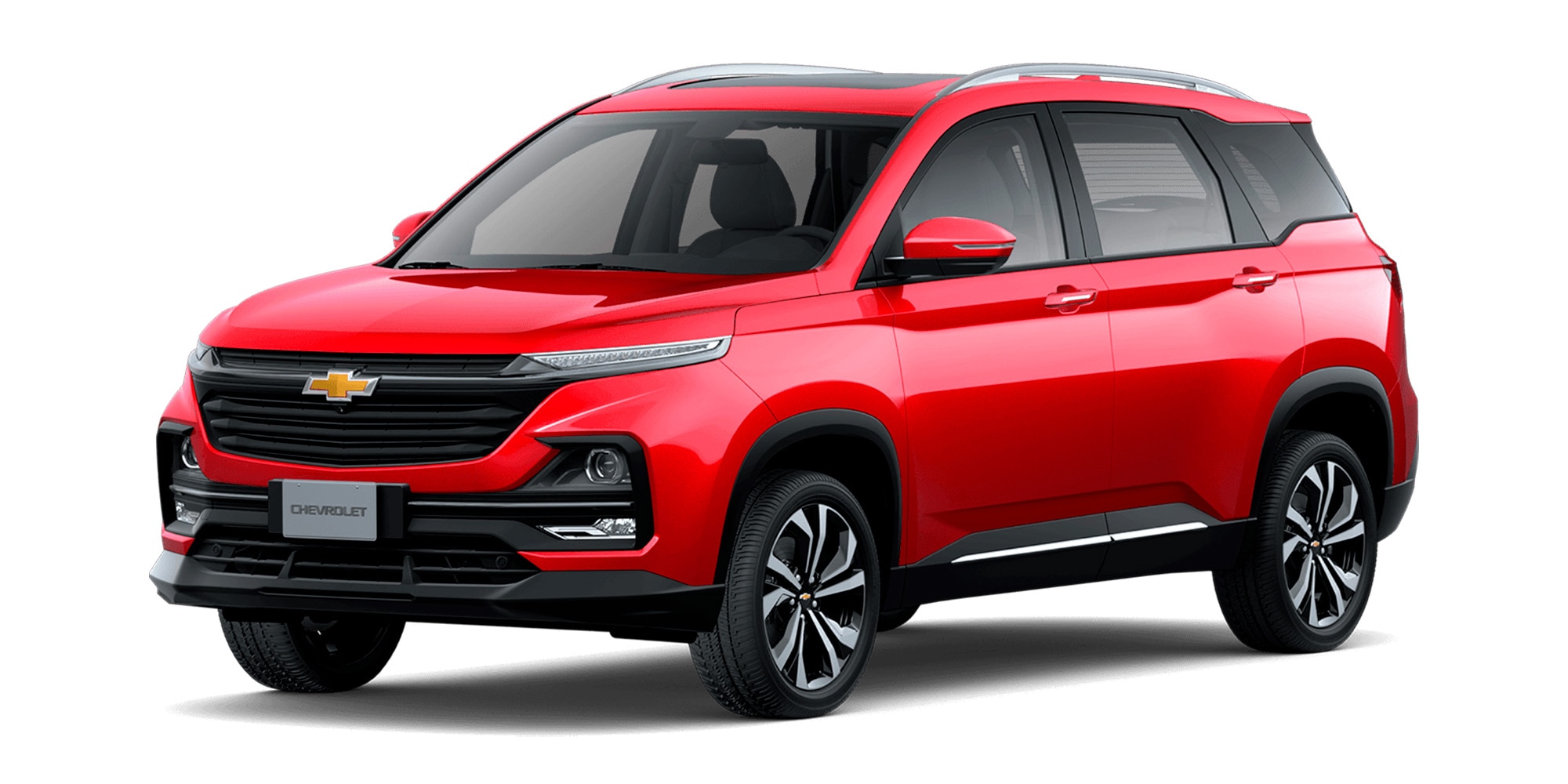 Chevrolet Captiva XL rojo