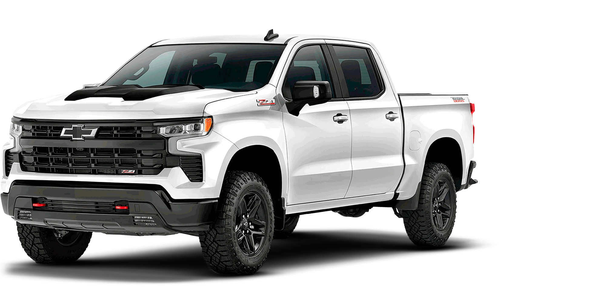Foto lateral de la camioneta Chevrolet Silverado