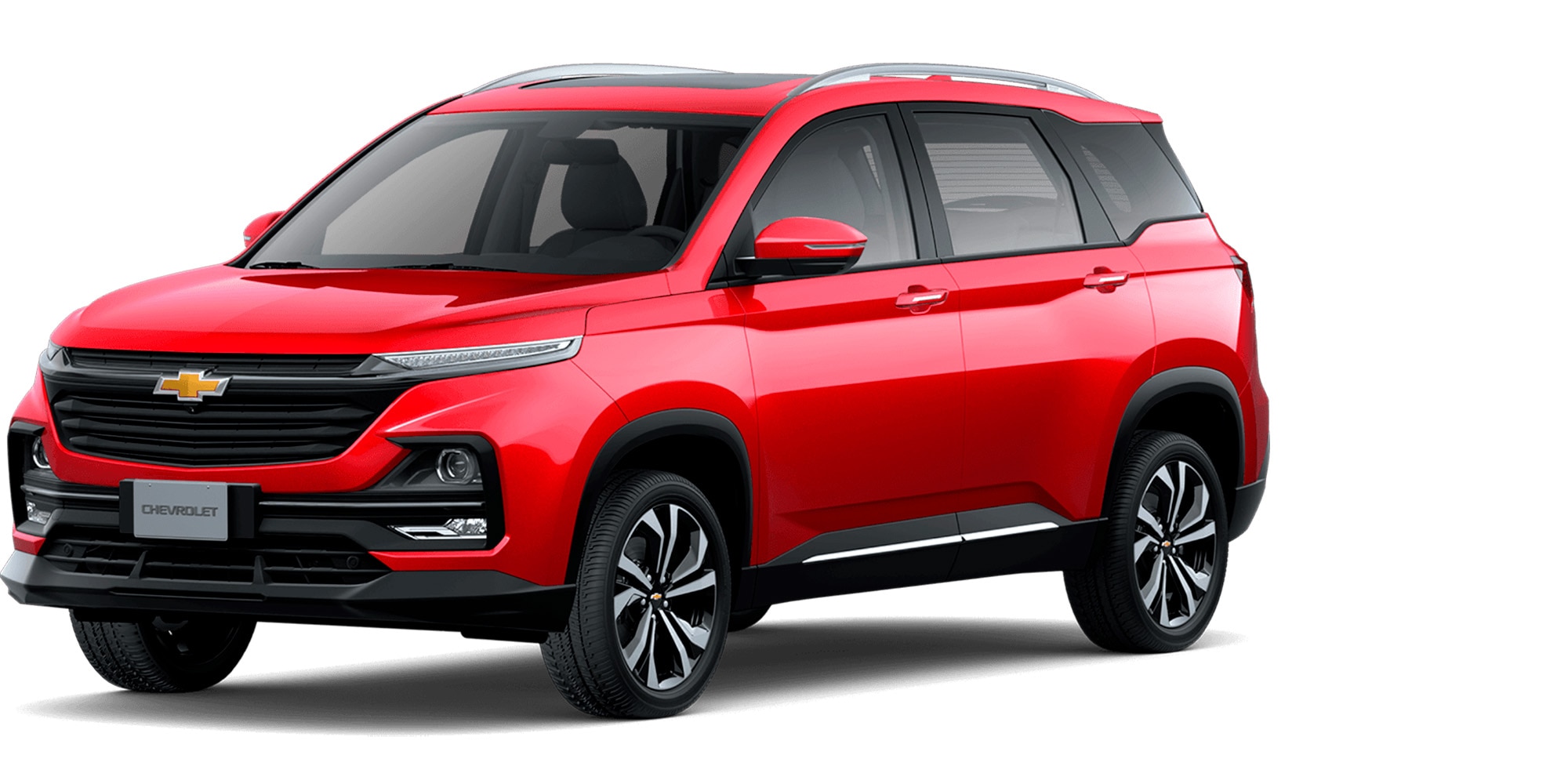 Foto lateral de la SUV Chevrolet Captiva XL